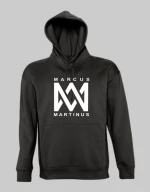 MARCUS & MARTINUS hoodie - BLACK