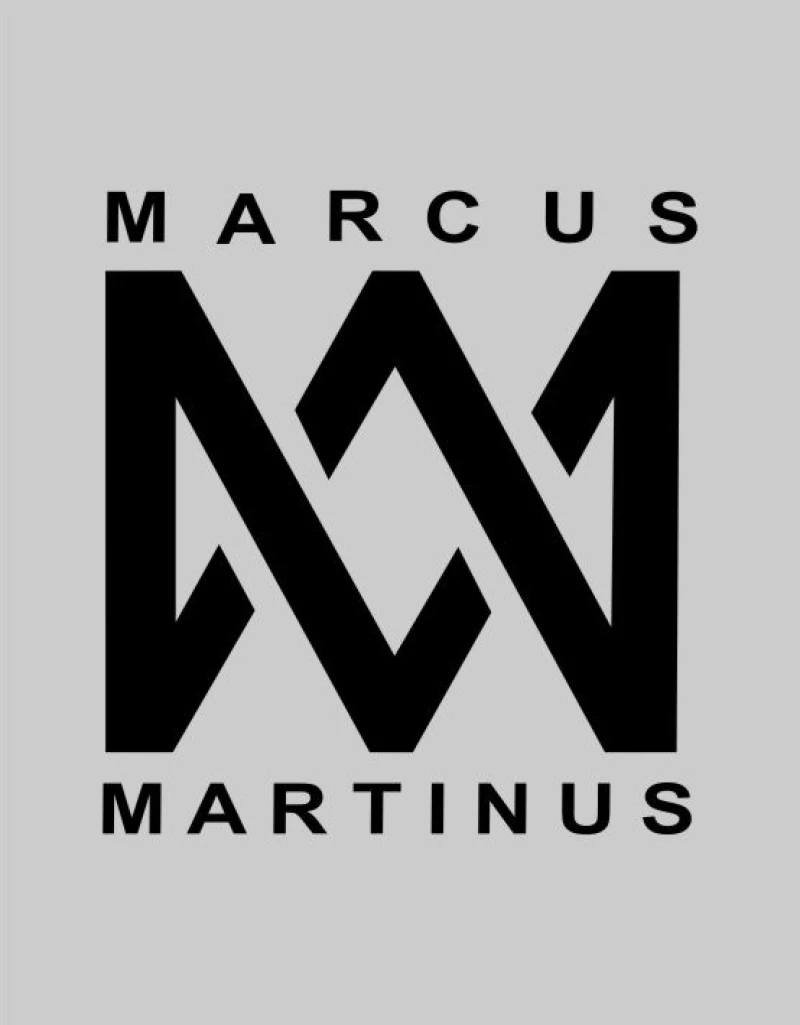 MARCUS & MARTINUS hoodie - BLACK
