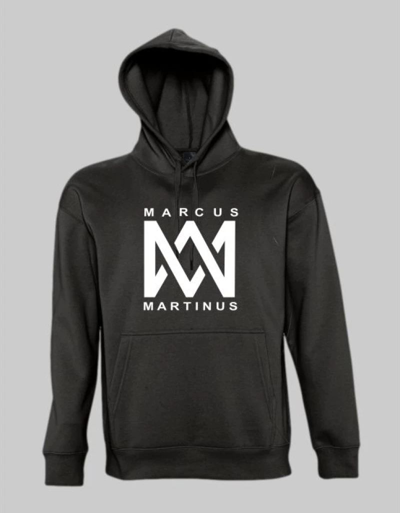 MARCUS & MARTINUS hoodie - BLACK