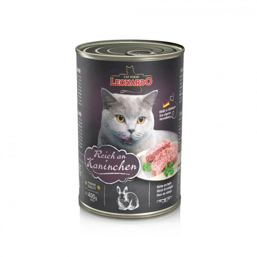 Leonardo Κονσέρβα Κουνέλι 400gr