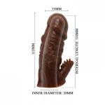Baile Cock Sleeve Veins Brown