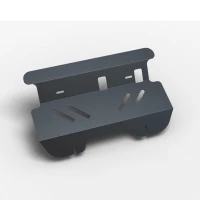 Novline Ποδιά Μηχανής Σιδερένια Σετ με Βίδες Toyota Land Cruiser 120 06>09
