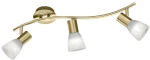 Trio Lighting Levisto Τριπλό Σποτ με Ντουί E14 σε Κίτρινο Χρώμα