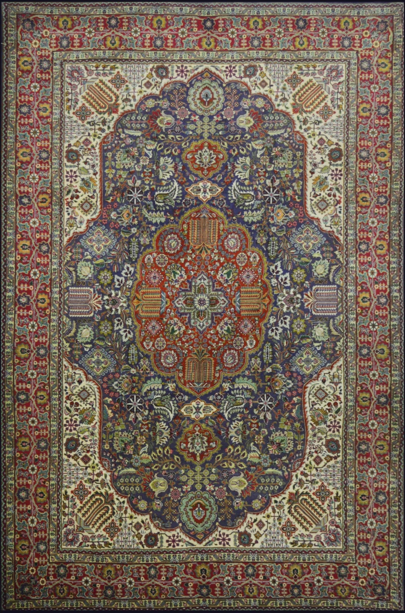 Χειροποίητο Χαλί Tabriz Extra Wool 309Χ203 309Χ203cm