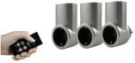 Rev Funk-Steckdosen-Set Silver 3+1 2300W 0085010703